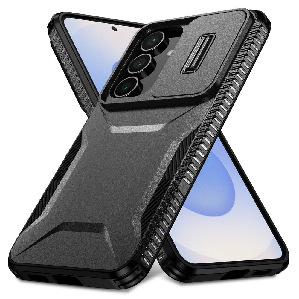 For Samsung Galaxy S26 FE / S25 FE Case Camshield TPU + PC Phone Cover Non-Slip Side Edge