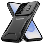 Samsung Galaxy S26 FE / S25 FE-skal Camshield TPU + PC-mobilskal Halkfri sidokant