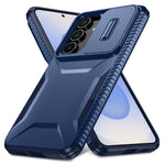 Samsung Galaxy S26 FE / S25 FE-skal Camshield TPU + PC-mobilskal Halkfri sidokant