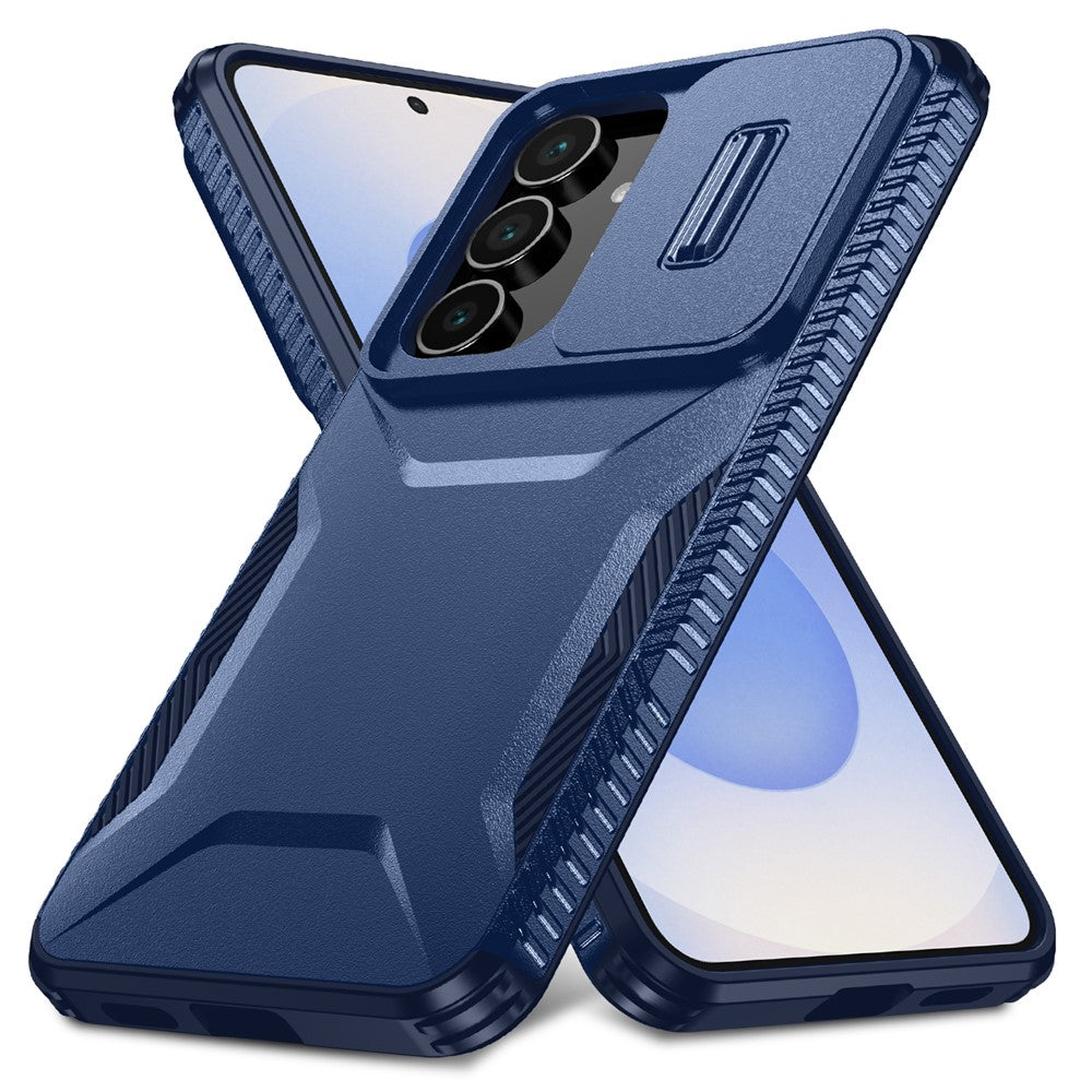 Samsung Galaxy S26 FE / S25 FE-skal Camshield TPU + PC-mobilskal Halkfri sidokant