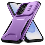 Samsung Galaxy S26 FE / S25 FE-skal Camshield TPU + PC-mobilskal Halkfri sidokant