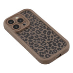 For iPhone 13 Pro Max Case Leopard Print TPU Shockproof Phone Cover