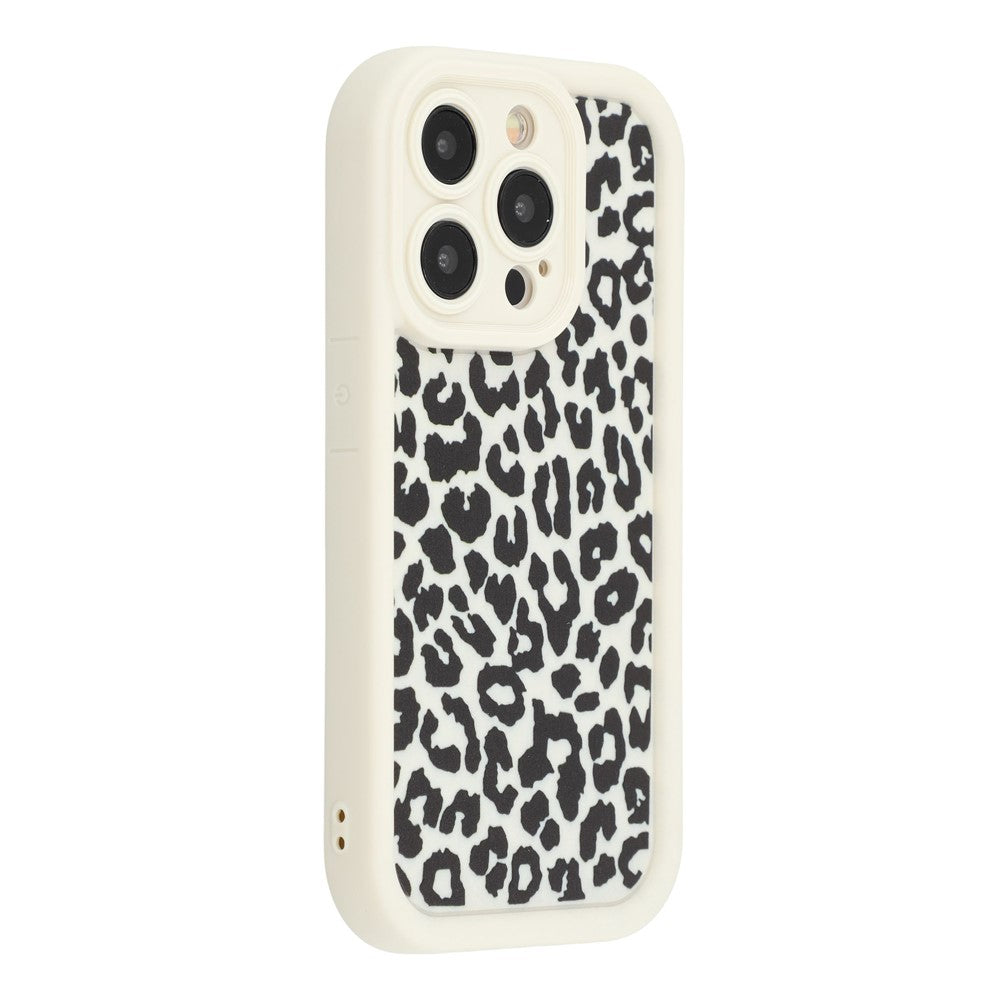 For iPhone 13 Pro Max Case Leopard Print TPU Shockproof Phone Cover