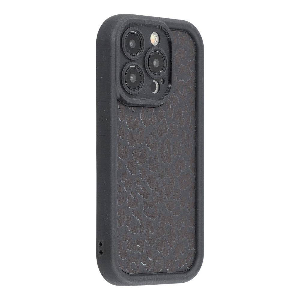 For iPhone 13 Pro Max Case Leopard Print TPU Shockproof Phone Cover