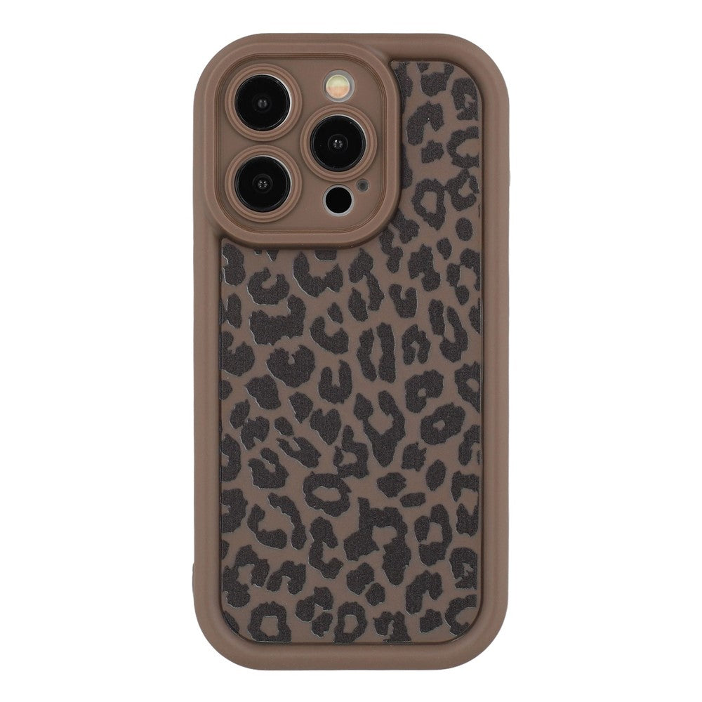For iPhone 12 Pro Max Case Leopard Print TPU Shockproof Phone Cover