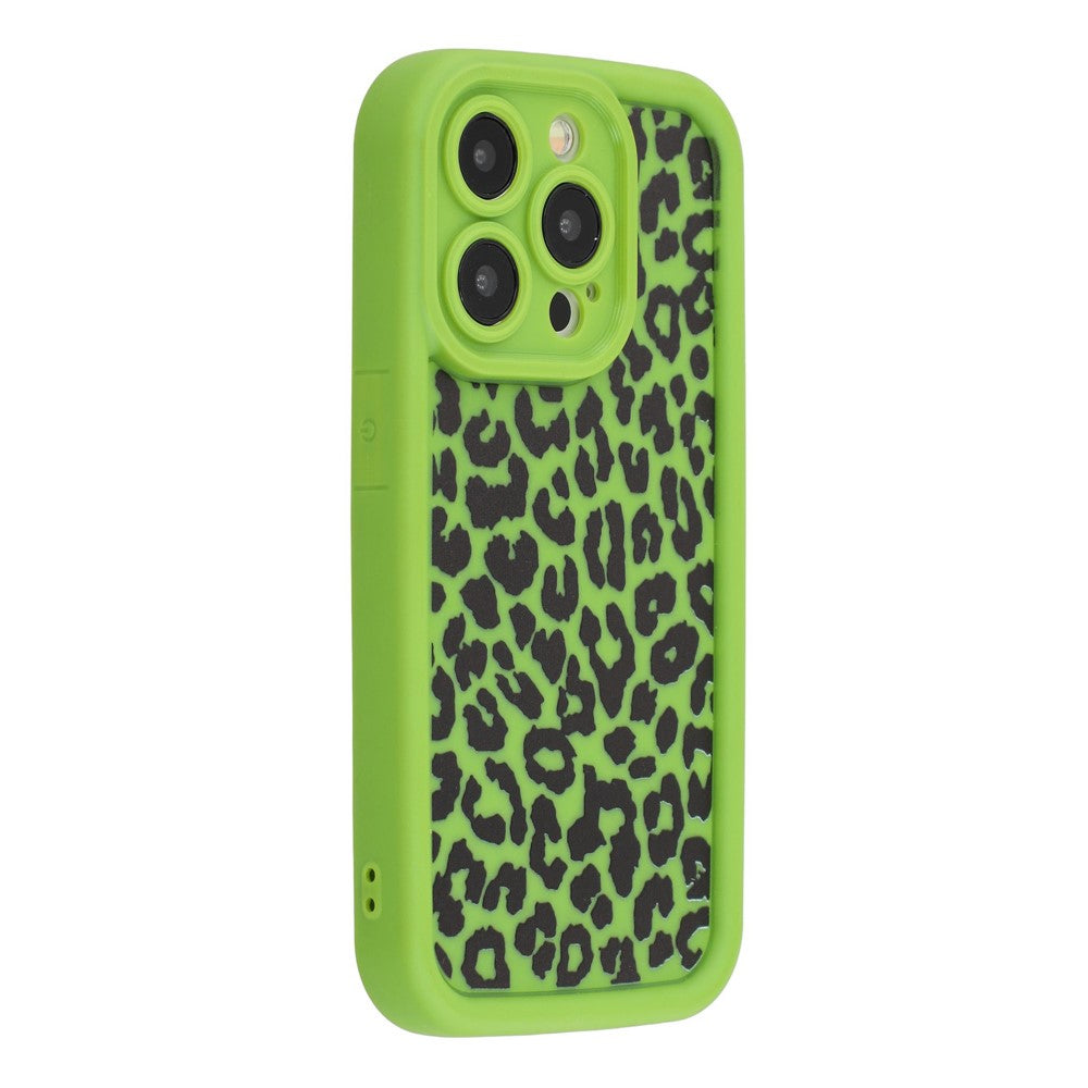 For iPhone 12 Pro Max Case Leopard Print TPU Shockproof Phone Cover