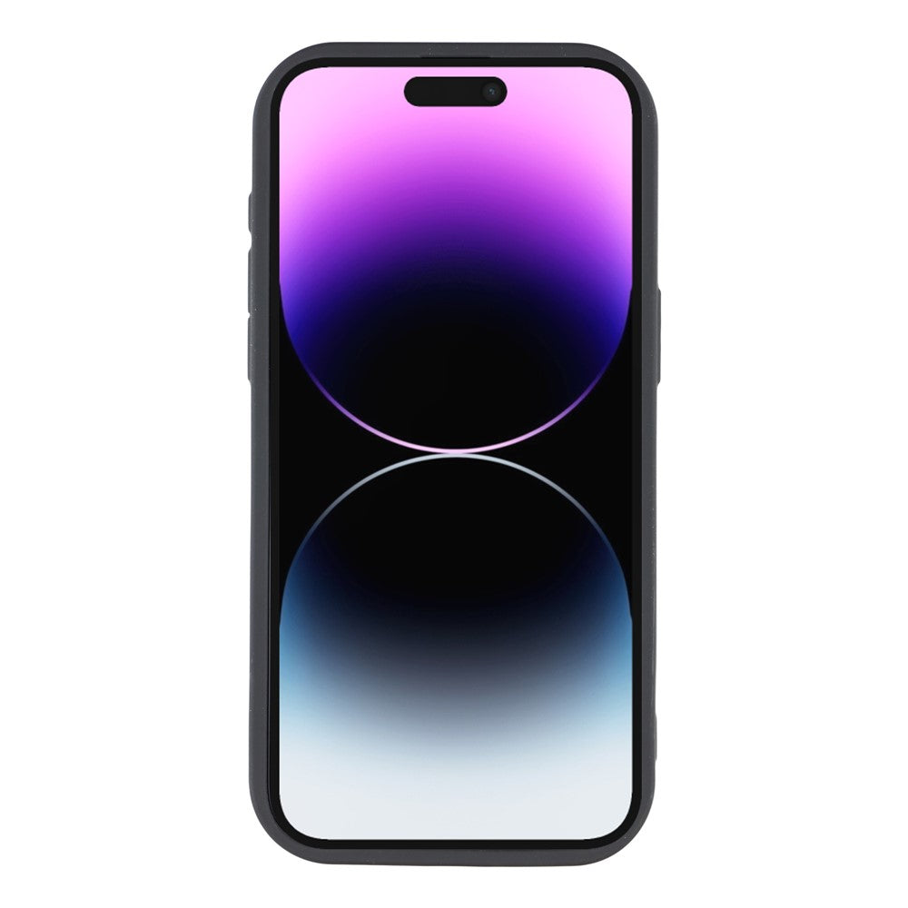 For iPhone 14 Pro Case Heart Pattern TPU Phone Cover with Stepped Edge