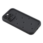 For iPhone 14 Pro Case Heart Pattern TPU Phone Cover with Stepped Edge