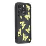 For iPhone 15 Pro Case Butterfly Print TPU Shockproof Phone Back Cover