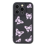 For iPhone 15 Pro Case Butterfly Print TPU Shockproof Phone Back Cover