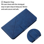 Leather Case For Honor X60 Pro 5G  /  X9c 5G  /  Magic7 Lite 5G Line Pattern Wallet Phone Cover with Wrist Strap