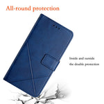 Leather Case For Honor X60 Pro 5G  /  X9c 5G  /  Magic7 Lite 5G Line Pattern Wallet Phone Cover with Wrist Strap