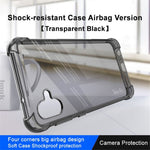 IMAK For Samsung Galaxy A04 4G (164.4 x 76.3 x 9.1 mm) Four Corner Airbag Shockproof Phone Case Flexible TPU Cover