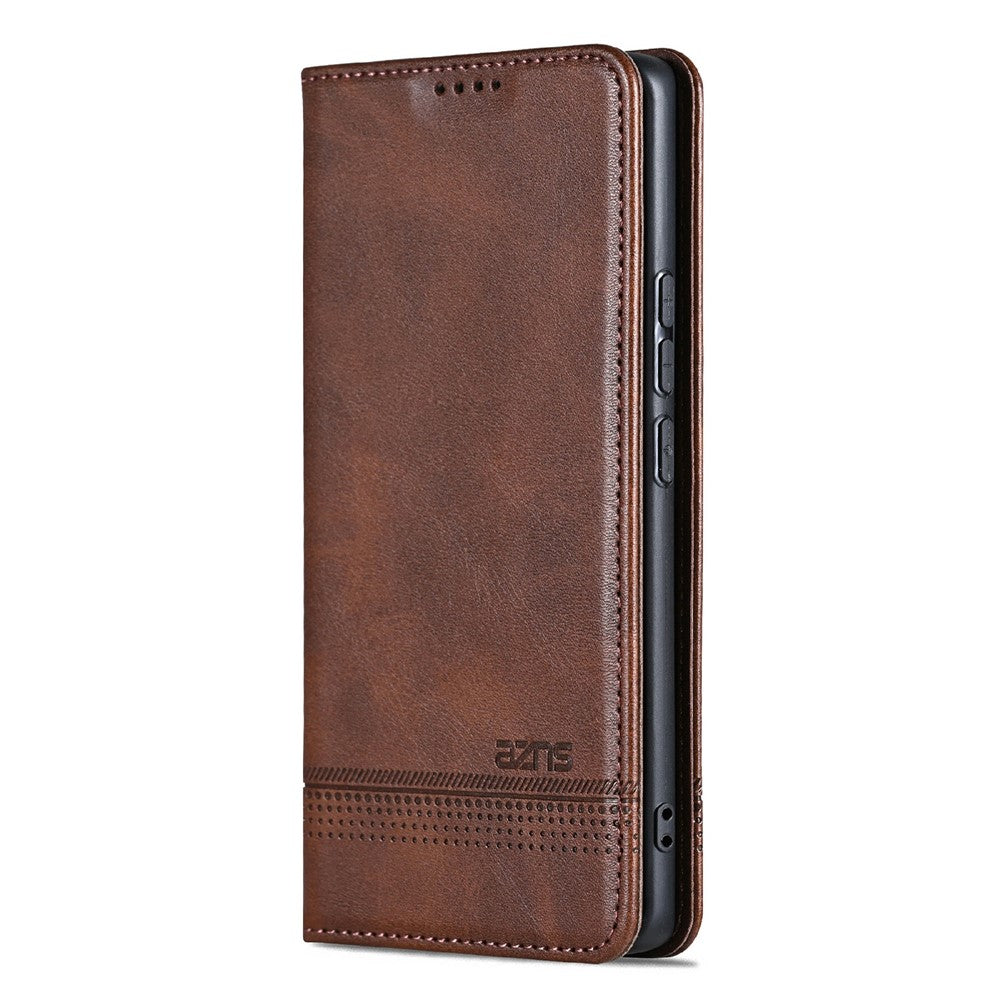 AZNS For Xiaomi Redmi Note 15 Pro 5G (Global) Case Cowhide Texture PU Leather Wallet Phone Cover