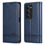 AZNS For Xiaomi Redmi 15 4G (EU) (171mm) Case Cowhide Texture PU Leather Wallet Phone Cover