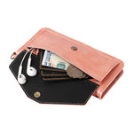 For Xiaomi 15T Pro Leather Case Magnetic Closure Wallet Stand Phone Cover with Crossbody Strap