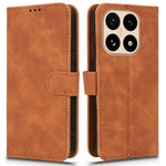 For Xiaomi 15T Leather Case Skin Feel Anti Drop Wallet Flip Phone Cover
