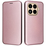 For Xiaomi 15T Pro Case Carbon Fiber Texture Drop-Proof PU Leather Phone Cover