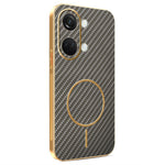 OnePlus Ace 2V / Nord 3 5G mobilskal Kolfiber Texturerad Elektropläterad TPU Baksida