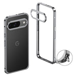 For Google Pixel 10 / 10 Pro Bumper Cases Metal Frame Heat Dissipation Cover with Lens Protector
