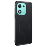 For Honor X70i Case Magnetic Case Leather Coated TPU + PC Phone Cover
