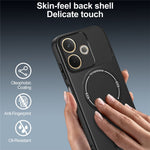 Phone Case For Oppo A5 Pro 4G (Global) / A5 Pro 5G (Global) / A5 Energy 5G (China) Carbon Fiber Texture PC + TPU Cover with Kickstand