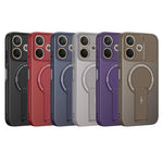 Phone Case For Oppo A5 Pro 4G (Global) / A5 Pro 5G (Global) / A5 Energy 5G (China) Carbon Fiber Texture PC + TPU Cover with Kickstand