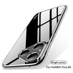 MOFI For Huawei Pura 80 Clear Phone Case  Ultra-Thin TPU Phone Back Cover