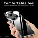 MOFI For Huawei Pura 80 Clear Phone Case  Ultra-Thin TPU Phone Back Cover