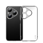 MOFI For Huawei Pura 80 Pro+ / Huawei Pura 80 Pro Clear Phone Case  Ultra-Thin TPU Phone Back Cover