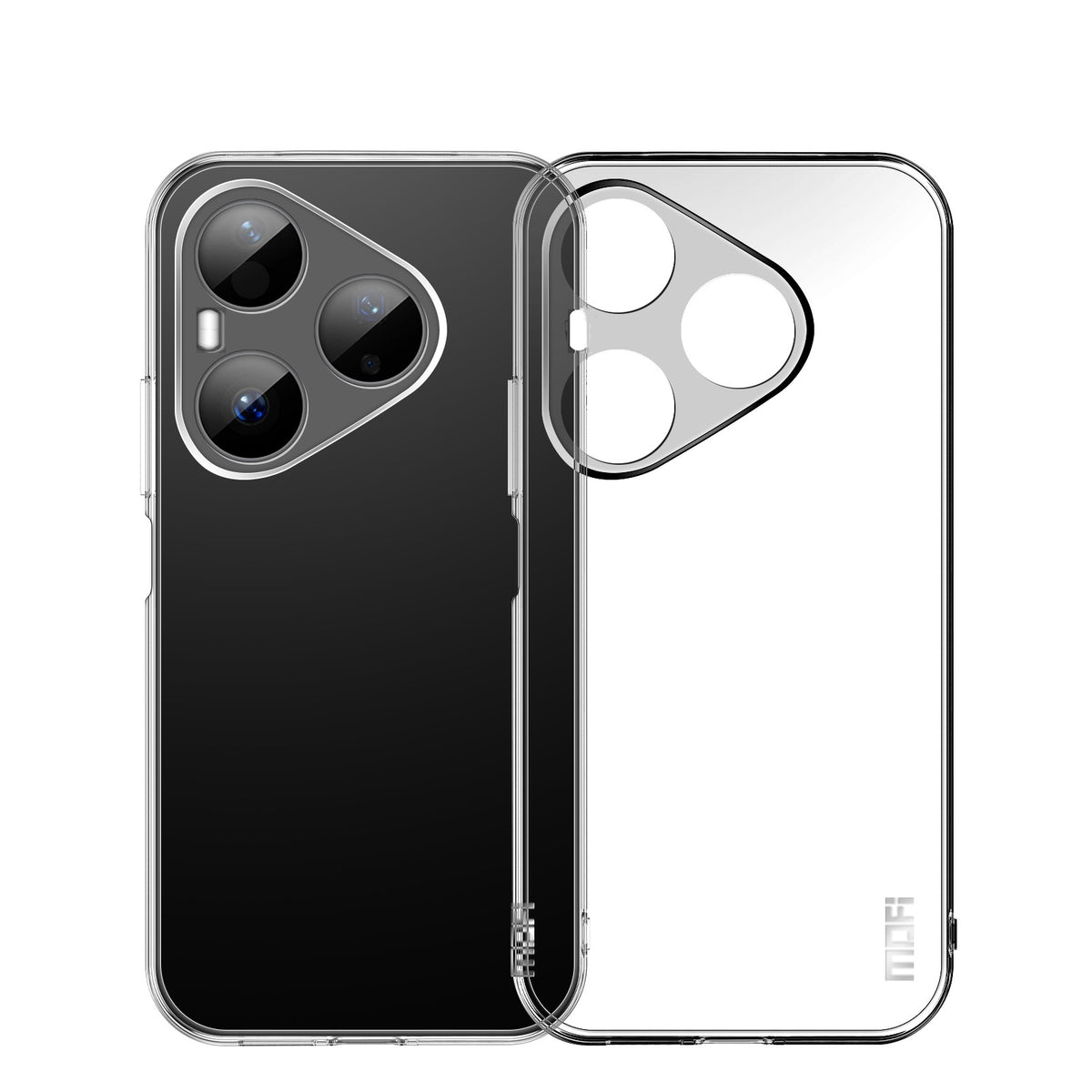 MOFI For Huawei Pura 80 Pro+ / Huawei Pura 80 Pro Clear Phone Case  Ultra-Thin TPU Phone Back Cover