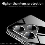 MOFI For Huawei Pura 80 Pro+ / Huawei Pura 80 Pro Clear Phone Case  Ultra-Thin TPU Phone Back Cover