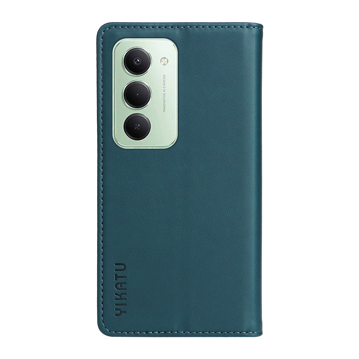 YIKATU För Xiaomi Redmi 15 4G (EU) (171mm) Mobilskal Magnetisk Stängning PU Läder Mobilskal