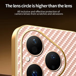 For Huawei Pura 80 Phone Case Carbon Fiber Textured Electroplated TPU Back Cover