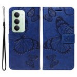 For Xiaomi Redmi 15 4G (EU) (171mm) Wallet Case Floral Butterfly Imprinted Leather Phone Cover Stand