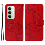 For Xiaomi Redmi 15 4G (EU) (171mm) Wallet Case Floral Butterfly Imprinted Leather Phone Cover Stand