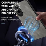 WANLONFENG For Xiaomi Poco M7 Plus 5G / M7 4G (169mm) Magnetic Case  SD Series PC TPU Phone Cover with 2Pcs Screen Film