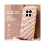 For Honor Magic7 5G Phone Case Carbon Fiber Textured Electroplated TPU Back Cover