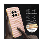 For Honor Magic7 5G Phone Case Carbon Fiber Textured Electroplated TPU Back Cover