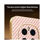 For Honor Magic7 Pro 5G Phone Case Carbon Fiber Textured Electroplated TPU Back Cover