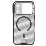 NILLKIN Camshield Pro Magnetic Series For iPhone 18 Pro Max / 17 Pro Max Case TPU + PC Clear Black Phone Cover with Camera Slider