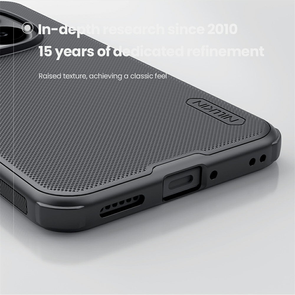 NILLKIN Frosted Shield Pro For Xiaomi Poco M8 Pro 5G / Redmi Note 15 Pro+ 5G (Global) Case Matte PC + TPU Phone Cover