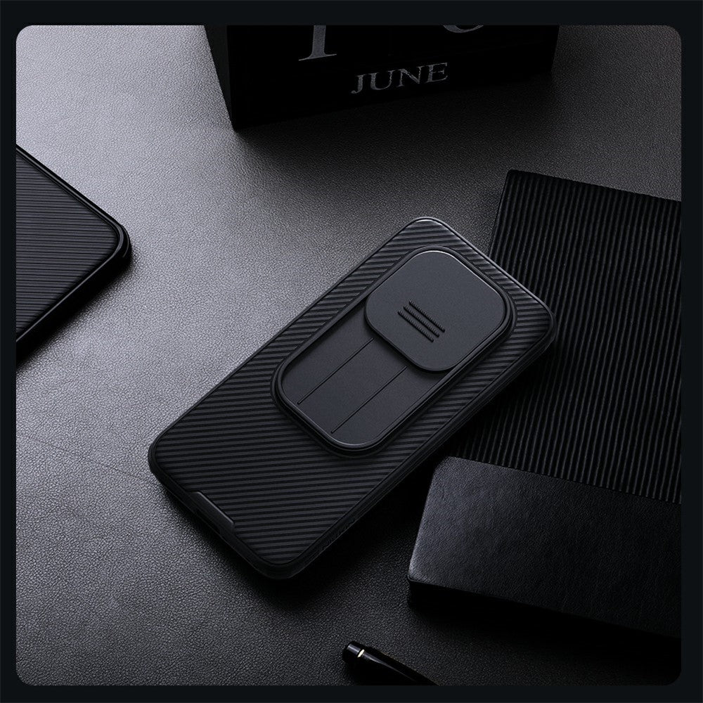 NILLKIN Camshield Pro Series för Xiaomi Redmi Note 15 Pro 5G (Global) Skal PC + TPU mobilskydd med Kamerareglage