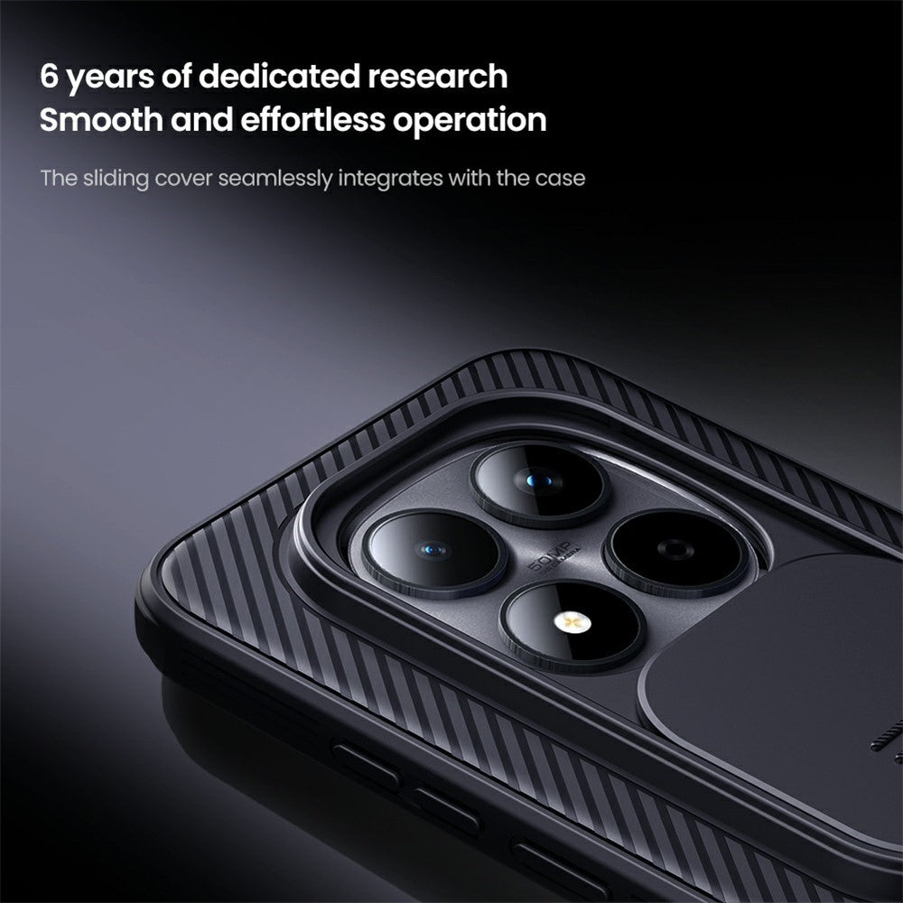 NILLKIN Camshield Pro Series for Xiaomi Redmi Note 15 Pro 5G (Global) Case PC + TPU Phone Cover with Camera Slider