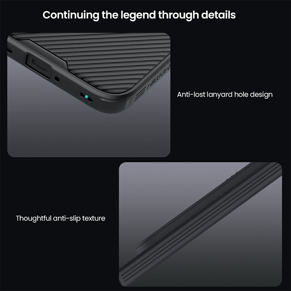 NILLKIN Camshield Pro Series for Xiaomi Poco M8 Pro 5G / Redmi Note 15 Pro+ 5G (Global) Case PC + TPU Phone Cover with Camera Slider
