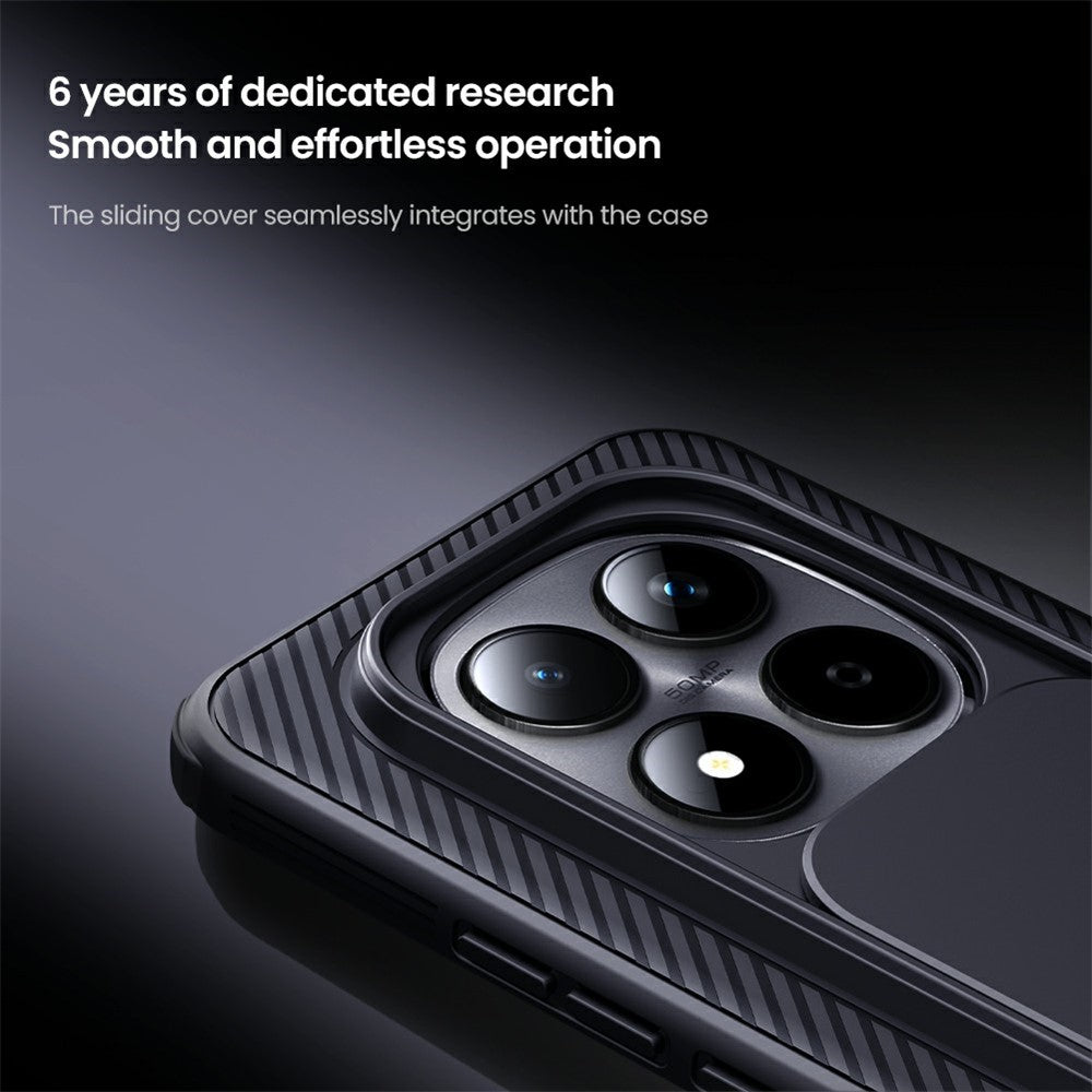 NILLKIN Camshield Pro Series for Xiaomi Poco M8 Pro 5G / Redmi Note 15 Pro+ 5G (Global) Case PC + TPU Phone Cover with Camera Slider