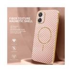 Phone Case For Samsung Galaxy A06 5G / F06 5G / M05 4G / M06 5G Carbon Fiber Textured Electroplated TPU Back Cover