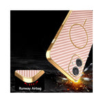 Phone Case For Samsung Galaxy A06 5G / F06 5G / M05 4G / M06 5G Carbon Fiber Textured Electroplated TPU Back Cover