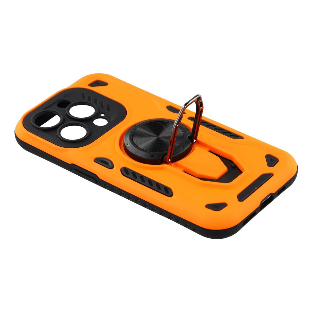 For iPhone 14 Pro Max Case with Kickstand Shockproof TPU + PC Phone Back Cover