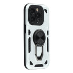 For iPhone 14 Pro Max Case with Kickstand Shockproof TPU + PC Phone Back Cover